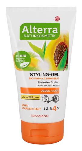 Alterra Styling-Gel Bio-Papaya & Bambus, 4 Alterra Styling-Gel Bio-Papaya & Bambus, 4