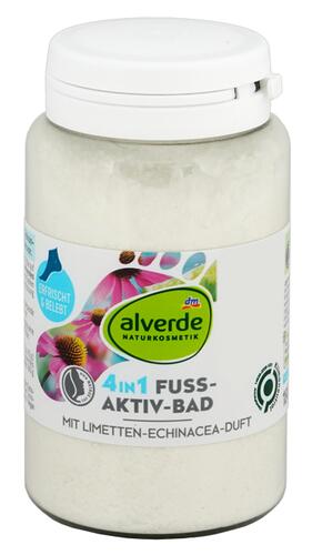 Alverde 4 in 1 Fuss-Aktiv-Bad