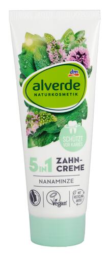 Alverde 5 in 1 Zahncreme Nanaminze