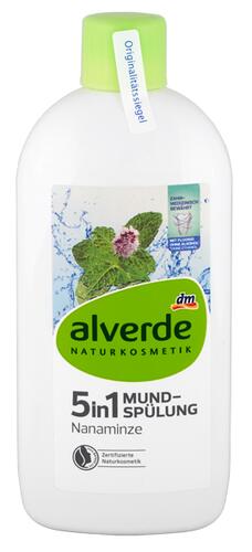 Alverde 5in1 Mundspülung Nanaminze