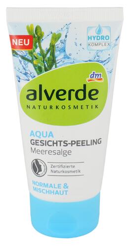 Alverde Aqua Gesichts-Peeling Meeresalge