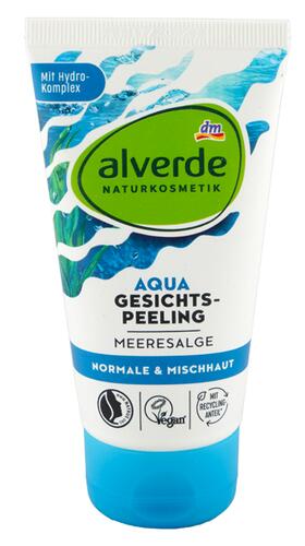 Alverde Aqua Gesichts-Peeling Meeresalge