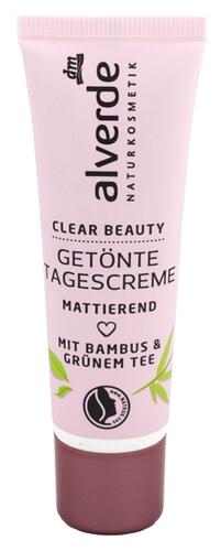 Alverde Clear Beauty Getönte Tagescreme mattierend