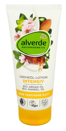 Alverde Cremeöl-Lotion Bio-Arganöl, Bio-Mandel