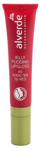 Alverde Jelly Pudding Lipgloss, 40 Addicted to red