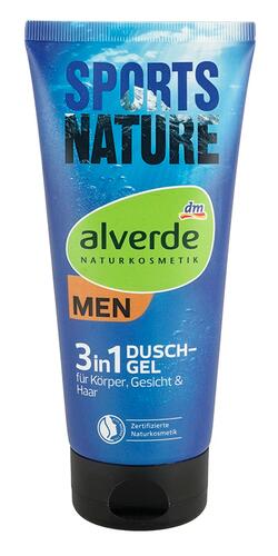 Alverde Men 3 in 1 Duschgel Sports Nature