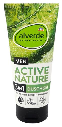 Alverde Men Active Nature 3 in 1 Duschgel
