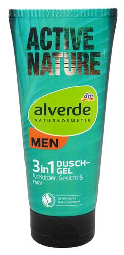 Alverde Men Active Nature 3 in 1 Duschgel