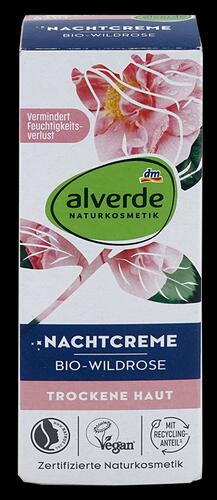 Alverde Nachtcreme Bio-Wildrose