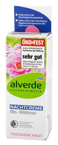 Alverde Nachtcreme Bio-Wildrose Alverde Nachtcreme Bio-Wildrose