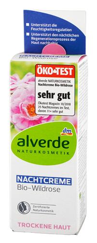 Alverde Nachtcreme Bio-Wildrose