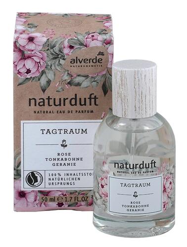 Alverde Natural Eau de Parfum Tagtraum Rose Tonkabohne Geranie