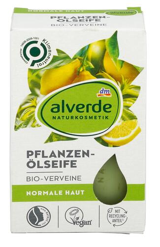 Alverde Pflanzenölseife Bio-Verveine Alverde Pflanzenölseife Bio-Verveine
