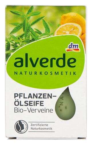 Alverde Pflanzenölseife Bio-Verveine Alverde Pflanzenölseife Bio-Verveine