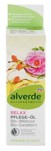 Alverde Relax Pflege-Öl Bio-Wildrose Bio-Sanddorn