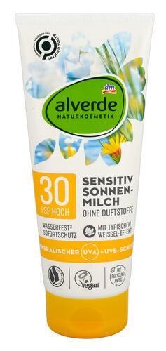 Alverde Sensitiv Sonnenmilch 30