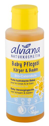 Alviana Baby Pflegeöl Körper & Baden Bio-Calendula
