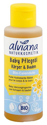 Alviana Baby Pflegeöl Körper & Baden Bio-Calendula