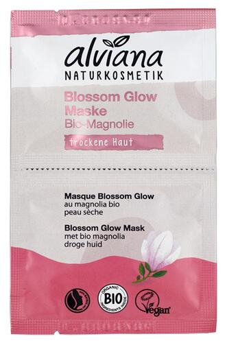 Alviana Blossom Glow Maske Bio-Magnolie