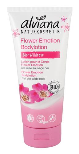 Alviana Flower Emotion Bodylotion Bio-Wildrose