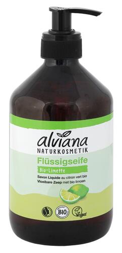 Alviana Flüssigseife Bio-Limette