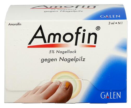 Amofin 5%, Nagellack