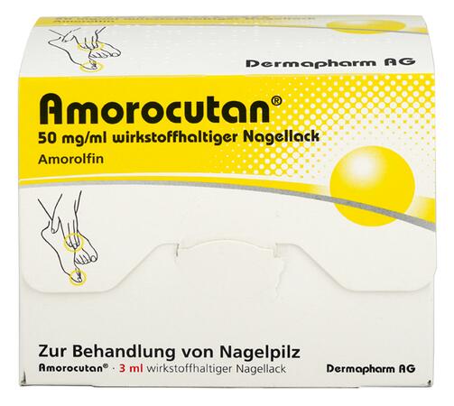 Amorocutan 50 mg/ml, Nagellack