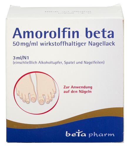 Amorolfin Beta 50 mg/ml, Nagellack