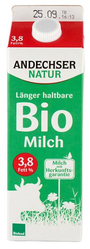 Andechser Natur Bio Milch
