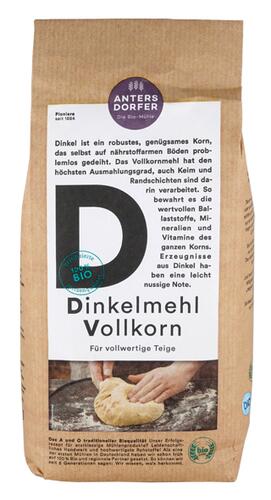 Antersdorfer Dinkelmehl Vollkorn, Biokreis