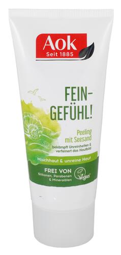 Aok Feingefühl! Peeling mit Seesand