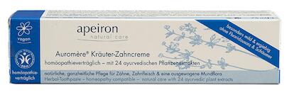 Apeiron Auromère Kräuter-Zahncreme homöopathieverträglich Apeiron Auromère Kräuter-Zahncreme homöopathieverträglich