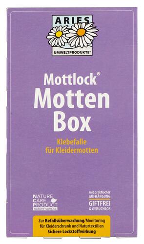 Aries Mottlock Motten Box Klebefalle für Kleidermotten