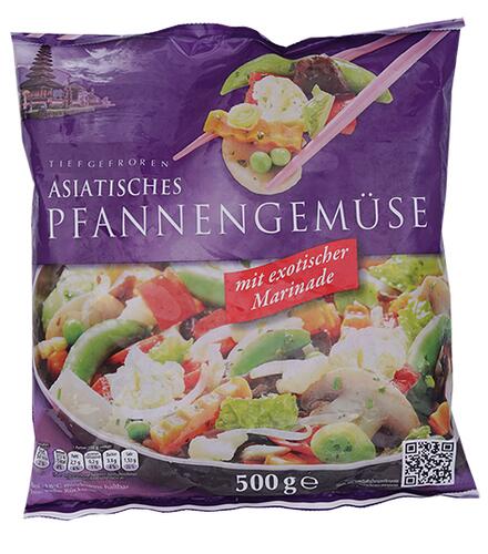 Asiatisches Pfannengemüse mit exotischer Marinade