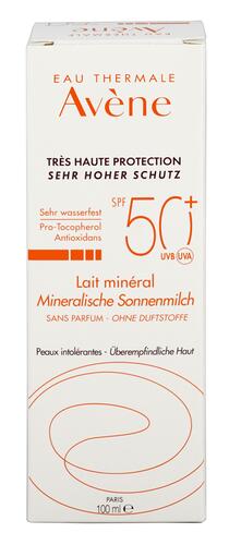 Avène Mineralische Sonnenmilch 50+