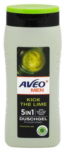 Aveo Men Kick The Lime 5 in 1 Duschgel