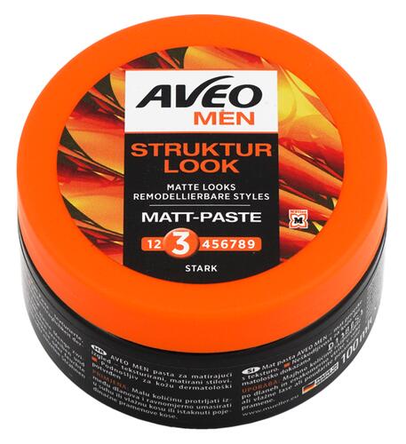 Aveo Men Struktur Look Matt-Paste, 3