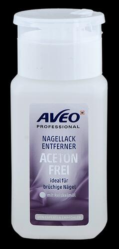 Aveo Professional Nagellackentferner mit Reiskeimöl