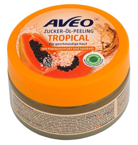 Aveo Zucker-Öl-Peeling Tropical