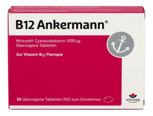 B12 Ankermann 1.000 µg, Tabletten