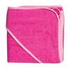 Baby Butt Frottier-Kapuzen-Badetuch pink, 098.043.10