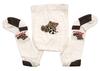 Baby Butt Strumpfhose Sweety, weiß-braun Baby Butt Strumpfhose Sweety, weiß-braun