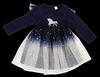 Baby Mädchen Kleid mit Einhorn Muster, dunkelblau, Gr. 18-24M Baby Mädchen Kleid mit Einhorn Muster, dunkelblau, Gr. 18-24M