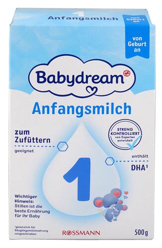 Babydream Anfangsmilch 1