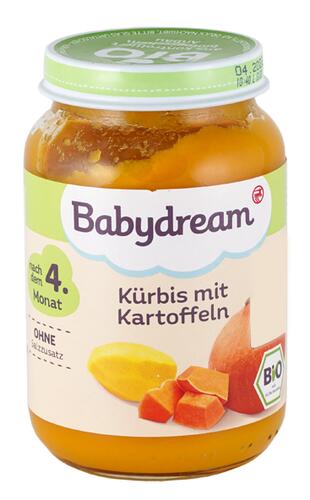 Babydream Kürbis mit Kartoffeln