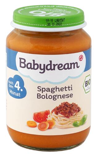 Babydream Spaghetti Bolognese