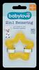 Babylove 2in1 Beißring, Stern Babylove 2in1 Beißring, Stern