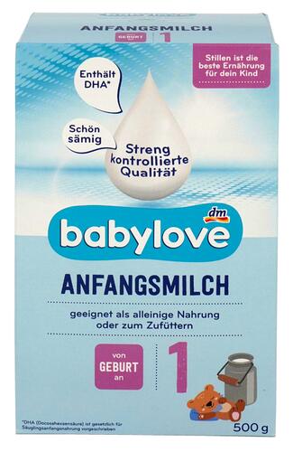 Babylove Anfangsmilch 1