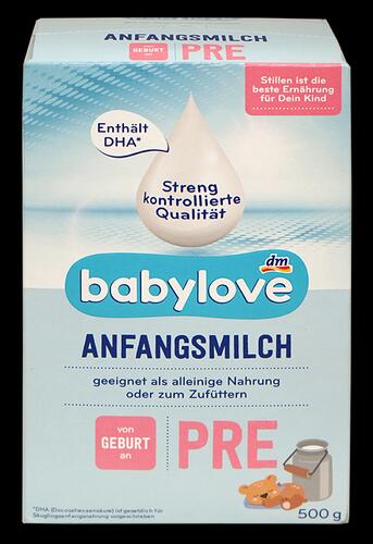 Babylove Anfangsmilch Pre