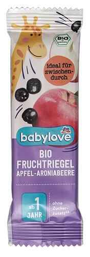 Babylove Bio Fruchtriegel Apfel-Aroniabeere